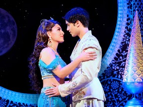The Disney musical Aladdin opens next week at the National Arts Centre.