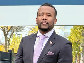 Nicholas Marcus Thompson, executive director of the Black Class Action Secretariat, which is expressing sharp disapproval of the hiring decision.