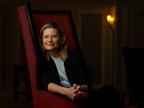 Rose Zacharias, president of the Ontario Medical Association, poses for a photo in Ottawa Friday. Zacharias said the organization is in talks with the government about extending a program for providing care to uninsured Ontarians.