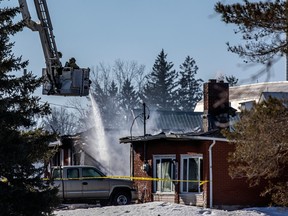 Ottawa Fire Services are investigating a fatal fire on First Line Rd. Sunday, April 2, 2023.