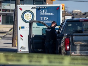 Ottawa police and the Special Investigations Unit (SIU) were on site of an incident at the corner of Kirkwood Avenue and Richmond Road Sunday.