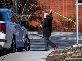 Ottawa police and the Special Investigations Unit (SIU) were on site of an incident at the corner of Kirkwood Avenue and Richmond Road Sunday, April 16, 2023.