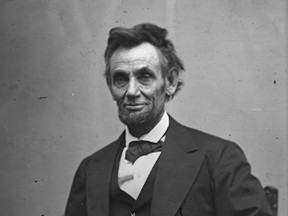 An official portrait taken of Abraham Lincoln on Feb. 5, 1865, two months before his assassination. Photo courtesy Library of Congress.
