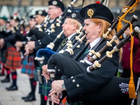 A celebration for National Tartan Day took place on Parliament Hill, Sunday, April 23, 2023. The Sons of Scotland Pipe Band of Ottawa presented the 15th annual event that was filled with pipes, drums, song, dance, and lots of Scottish tartans.