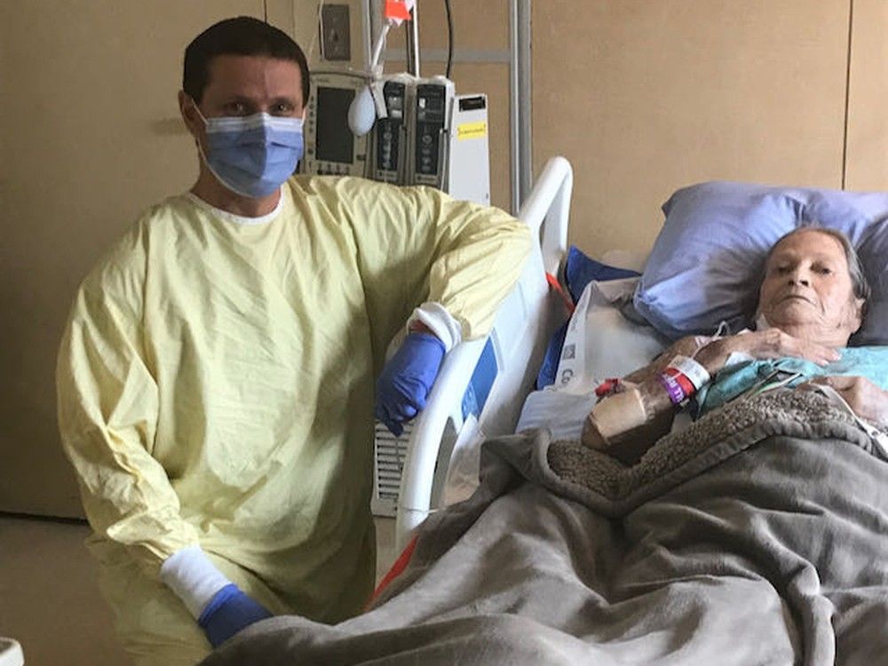  dan plouffe visits with pam hopkins-dargavel before the transplant surgery that would see him donate part of his liver to the former ottawa hospital nurse whose own liver was ruined by the hepatitis c that she acquired in an accidental needle stick.