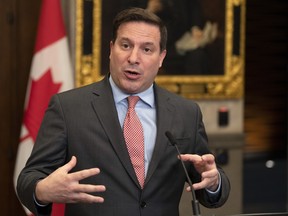 Public Safety Minister Marco Mendicino speaks about the government's firearms buy-back program outside the House of Commons Wednesday.