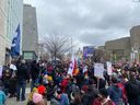 During the recent strike, civil servants gathered at 90 Elgin Street. When governments act too cautiously, they are often the target of public criticism. 