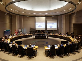 Ottawa City Council Table