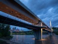 Edmonton's skyline as seen under the Tawatinâ Bridge. That city has made a $2-billion budget commitment to public places over the next four years.