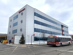 OC Transpo headquarters at 1500 St. Laurent Boulevard.