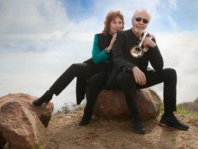 Herb Alpert, seen with Lani Hall, will be in top form when he arrives at Ottawa’s Algonquin Commons Theatre on May 17 as part of a Canadian tour.