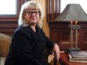 File photo: Privy Council Clerk Janice Charette in her office in April 2015.