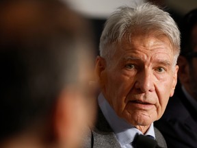 CANNES, FRANCE - MAY 19: Harrison Ford attends the "Indiana Jones and the Dial of Destiny" press conference at the 76th annual Cannes film festival at Palais des Festivals on May 19, 2023 in Cannes, France.