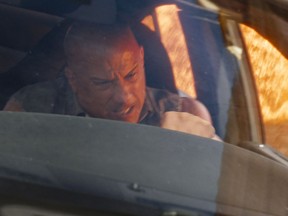 Vin Diesel, proving you can outpace a fireball through sheer force of will.