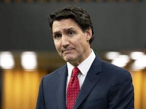 Prime Minister Justin Trudeau rises during question period on May 1, 2023.