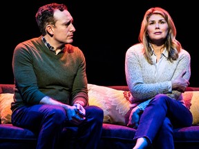 Chris Hoch and Heidi Blickenstaff in the North American tour of Jagged Little Pill.