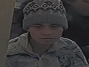 Security camera photo of suspect in three robberies on Iris Street
