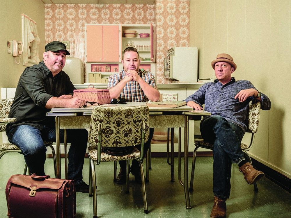 File photo. The Ottawa-based band MonkeyJunk. From left: Matt Sobb, Steve Marriner, Tony Diteodoro.