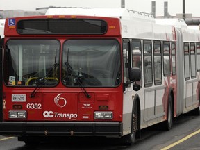 OC Transpo articulated bus highway 174 crash