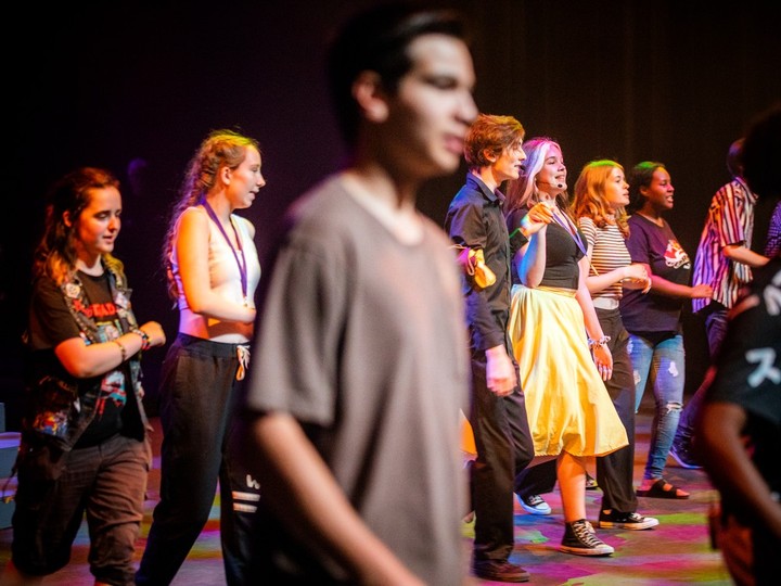  The Cappies gala was back at the NAC on Sunday, June 11, 2023 after a pause due to the pandemic. Students took the stage in Southam Hall during rehearsals Sunday afternoon.