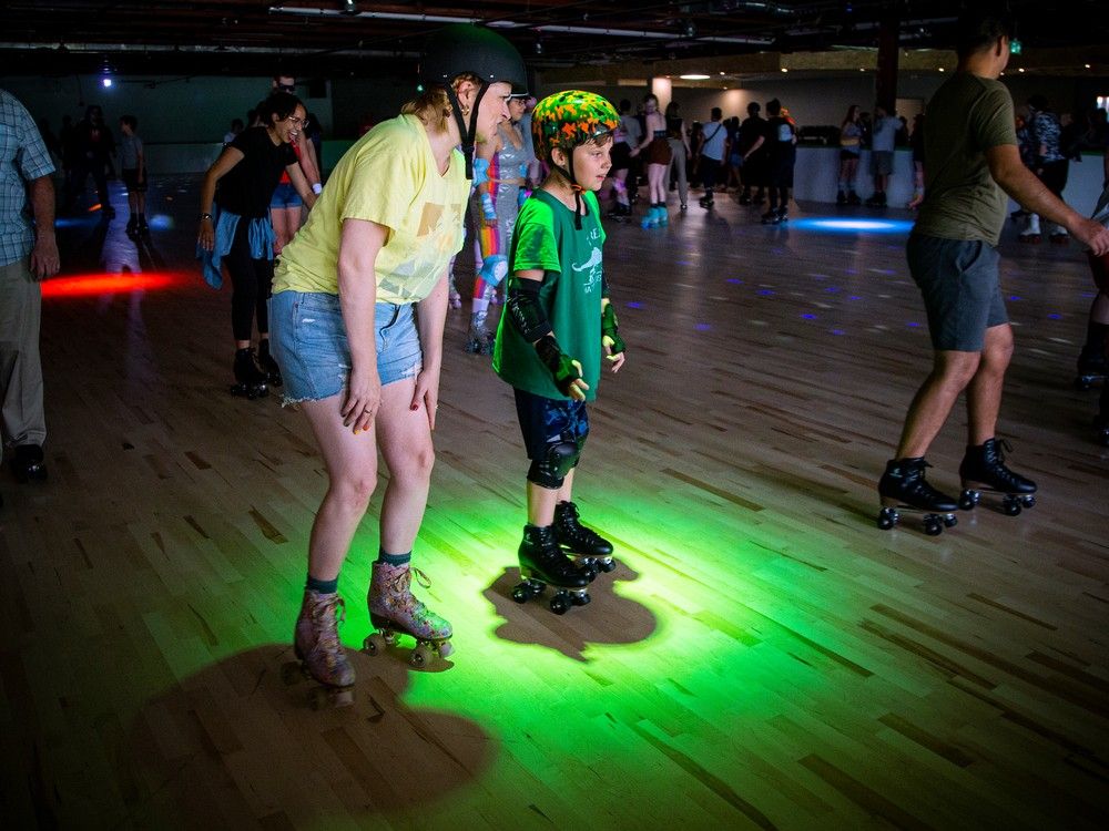 4 Wheelies roller skating Baxter Road