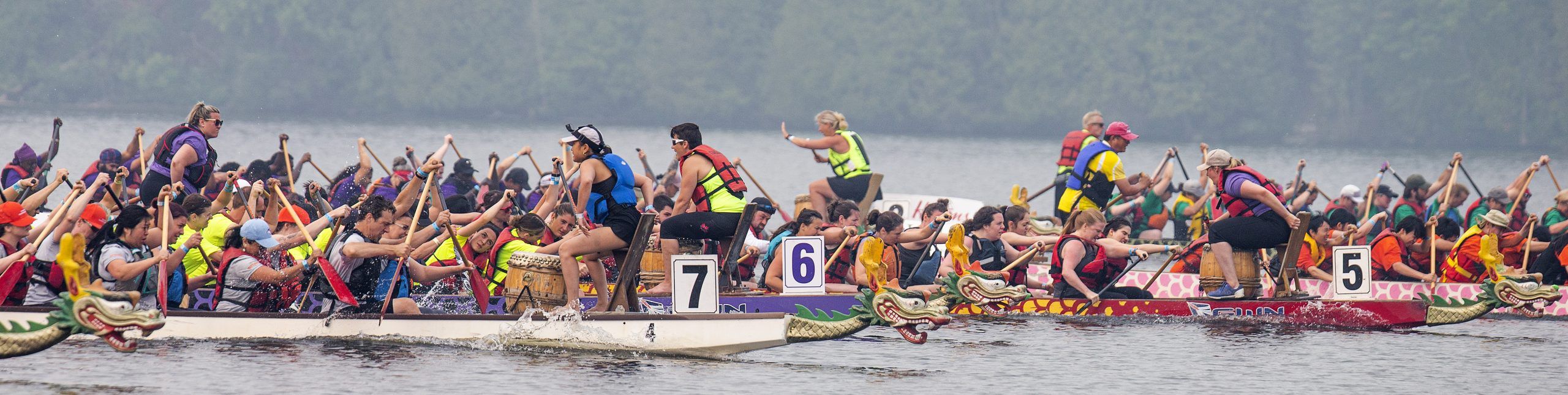 The 30th annual Tim Hortons Ottawa Dragon Boat Festiva