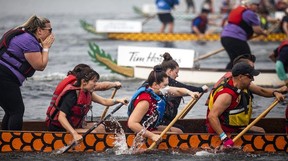 Dragon boats