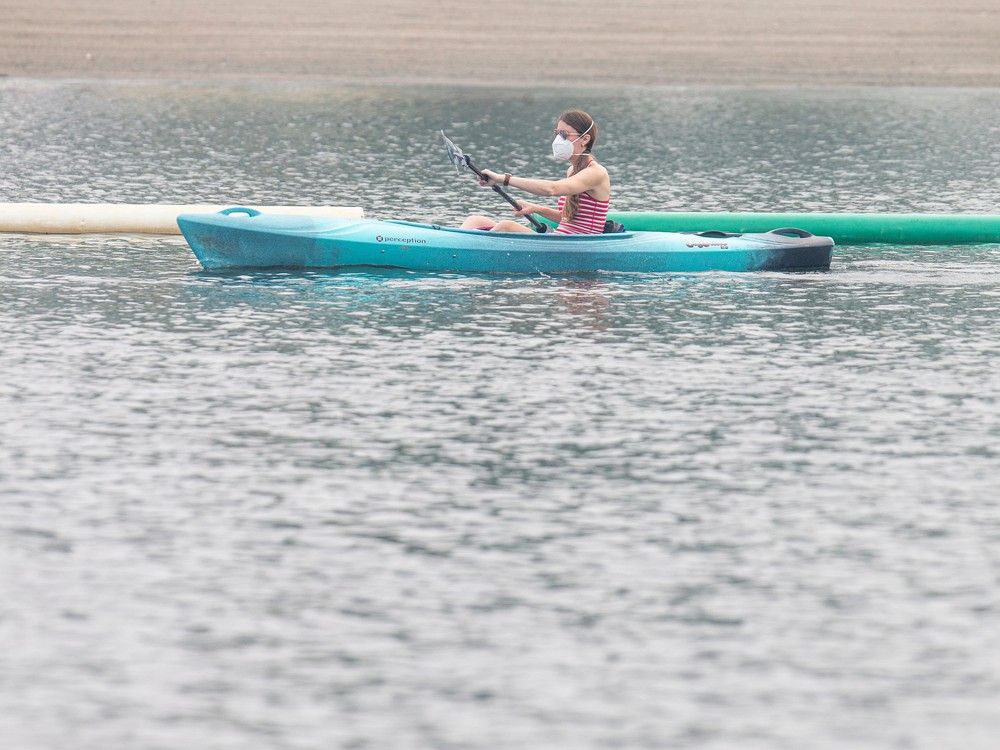Paddler on the Rideau River
