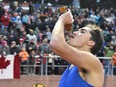 The men’s world record for the beer mile is held by Canadian Corey Bellemore, who finished the course — and the beer — in 4:28.10.