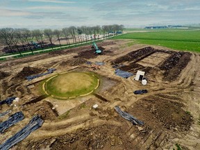 Site of the prehistoric sanctuary in central Netherlands.