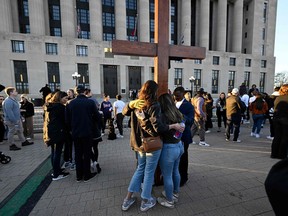 Mourners of gun violence