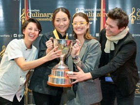 Briana Kim, chef-owner of Alice restaurant in Ottawa, won the 2023 Canadian Culinary Championship