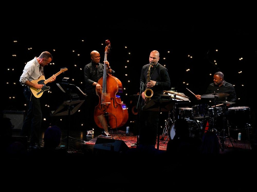 guitarist Matthew Stevens and saxophonist Walter Smith co-lead a group called In Common