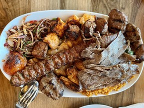 assortment of kebabs and grilled meats at Turkish Kebab House in Kanata North