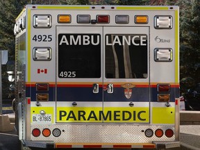 Ottawa Paramedic service ambulance