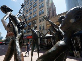 joy sculpture Sparks Street Mall