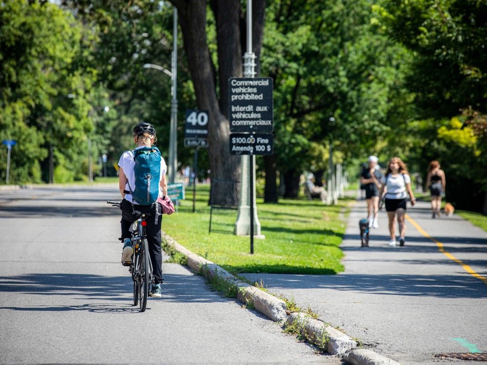 Runners, walkers and cyclists were out along the Rideau Canal on both the pathway and The Queen Elizabeth Driveway on the weekend.