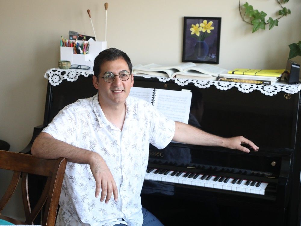 Iranian composer Hooshyar Khayam relocated to Ottawa just before the pandemic began and was Carleton University's artist in residence this year.