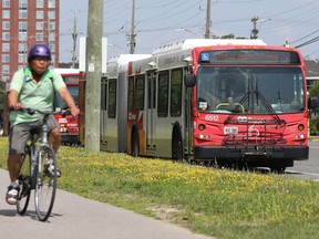 OC Transpo buses