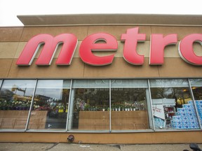 Metro grocery store in downtown Toronto on Friday April 26, 2019.