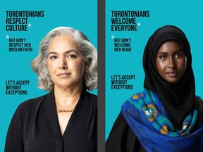 Toronto's "pointlessly accusatory" new anti-Islamophobia ads.