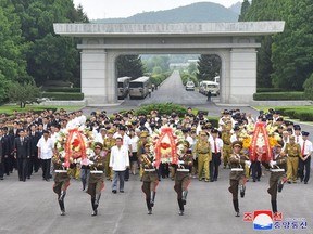 Korean war march