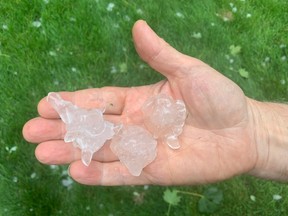 hail stones ottawa