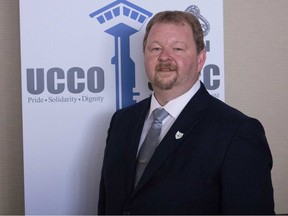 Jeff Wilkins, national president of the Union of Canadian Correctional Officers