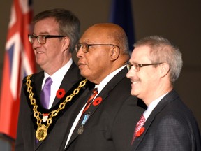 Ewart Walters receives the Order of Ottawa