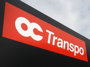OC transpo sign