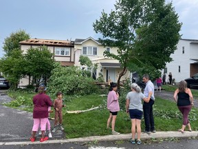 Exeter Drive between Wessex and Jockvale in Barrhaven