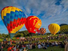 See a fleet of colourful hot air balloons up close at the Gatineau Hot Air Baloon Festival.