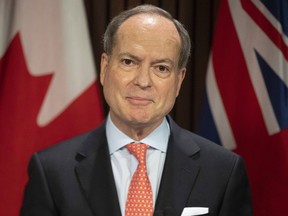 Ontario Finance Minister Peter Bethlenfalvy.