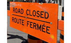 road closed city of ottawa